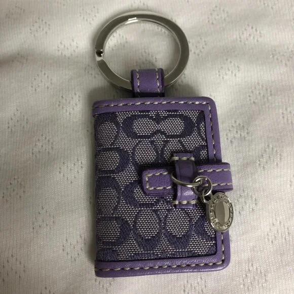 Coach | Accessories | Coach Signature Picture Frame Keychain With